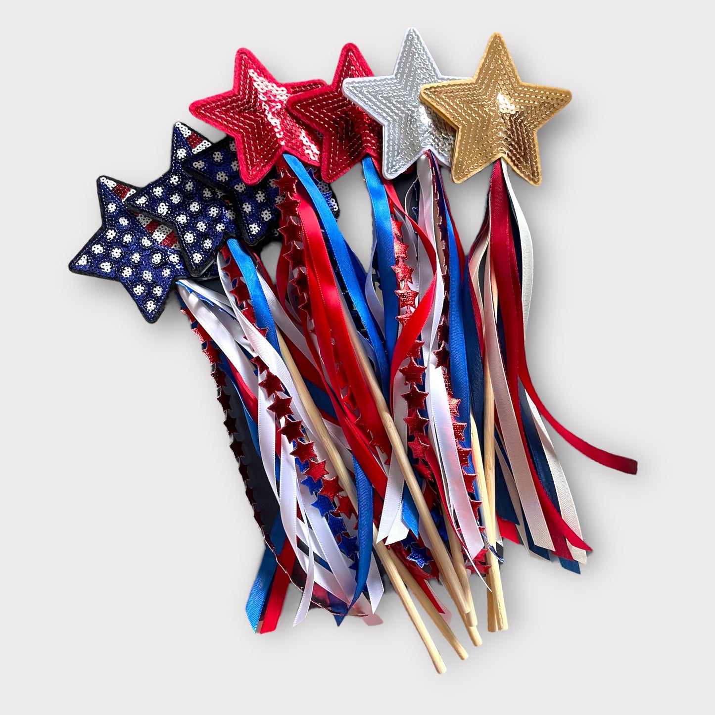 Patriotic Ribbon Wand