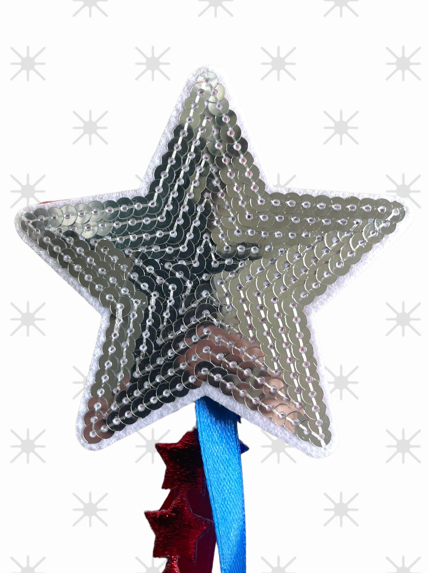 Patriotic Ribbon Wand