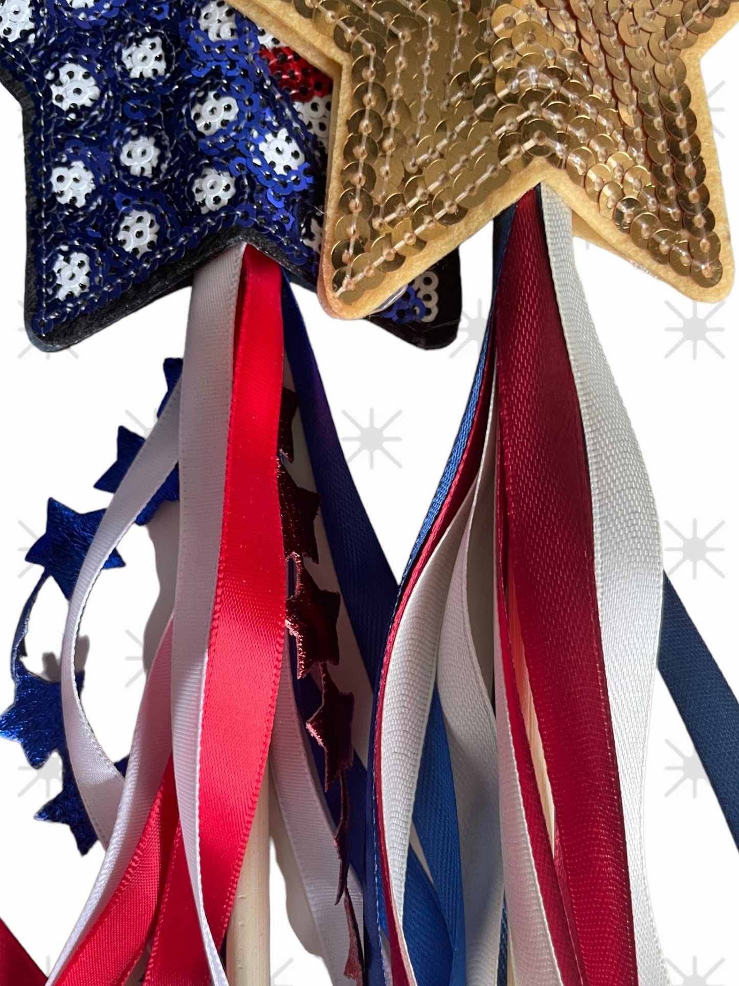 Patriotic Ribbon Wand