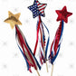 Patriotic Ribbon Wand