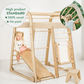 Indoor Playground for Children - 7in1 Playground + Swings Set + Slide Board + Art Set