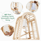 Indoor Playground for Children - 7in1 Playground + Swings Set + Slide Board + Art Set