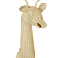 Rattan Giraffe Wall Decor – Boho Nursery & Kids Room Wall Art | Handmade Safari Animal Decor