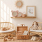 The Heirloom Doll Couch | Boho Montessori Doll Furniture | Eco-Friendly Pretend Play Sofa for Dolls