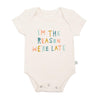 graphic bodysuit | reason we are late