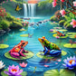 Lily Pond Paradise 1000 Piece Jigsaw Puzzle - Limited Release | Springbok Puzzles