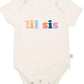 graphic bodysuit | lil sis