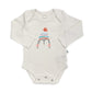 graphic bodysuit | holiday penguin (long sleeve)