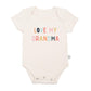 graphic bodysuit | love grandma