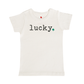 graphic tee | lucky