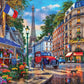 Majestic by Springbok Paris Street Life 500 Piece Jigsaw Puzzle  | Springbok Puzzles