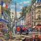 Majestic by Springbok Paris Street Life 500 Piece Jigsaw Puzzle  | Springbok Puzzles