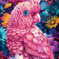 Majestic by Springbok Pink Cockatoo 500 Piece Jigsaw Puzzle  | Springbok Puzzles