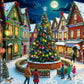Merry Town Square 1000 Piece Jigsaw Puzzle | Springbok Puzzles