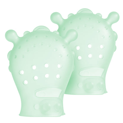 Olababy Mouthing Mitten for Teething Relief (2-Pack)