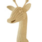 Rattan Giraffe Wall Decor – Boho Nursery & Kids Room Wall Art | Handmade Safari Animal Decor