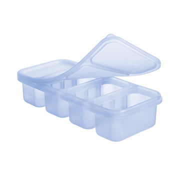 Silicone Baby Food Freezer Tray, 1/2 Cup Portions, with Lid