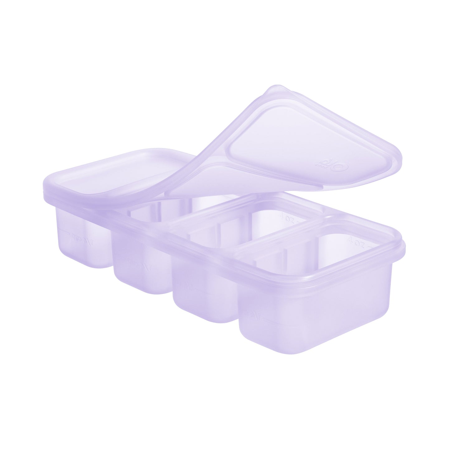 Olababy Silicone Freezer Tray for Batch-Prepped Baby Food (1/2 Cup)