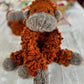 Wool Knit Buddy  | Opal the Orangutan