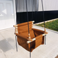 Premium Outdoor High Back Baby & Toddler Swing- Nutmeg