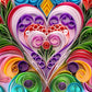 Paper Hearts 1000 Piece Jigsaw Puzzle | Springbok Puzzles