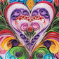 Paper Hearts 1000 Piece Jigsaw Puzzle | Springbok Puzzles