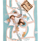 The August Rose Sand Shwally Playmat