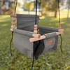 Premium Outdoor High Back Baby & Toddler Swing- Stone