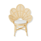 Handmade Rattan Flower Chair for Kids – Blossom Bloom Rattan Chair – Handwoven Flower Chair for Kids and Dolls| Boho Nursery & Playroom Furniture
