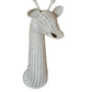 Rattan Giraffe Wall Decor – Boho Nursery & Kids Room Wall Art | Handmade Safari Animal Decor