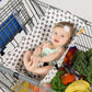Baby Shopping Cart Hammock | Triangles