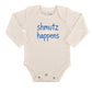 long sleeve graphic bodysuit | schmutz happens