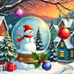 Snowman Snow Globe 1000 Piece Jigsaw Puzzle | Springbok Puzzles