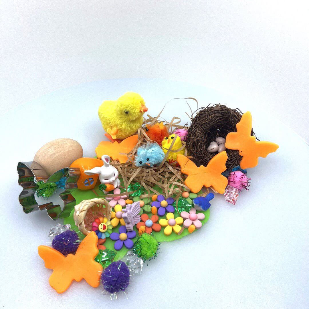 Spring Garden, Play Set with Playdough