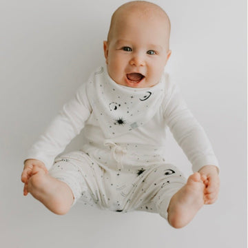kerchief bib | celestial