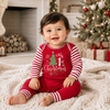 My 1st Christmas Baby Romper | Soft 100% Cotton Rib Holiday One Piece