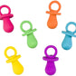 Spot Puppy Pacifier Latex Dog Toy Assorted Colors