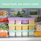 Olababy Silicone Freezer Tray for Batch-Prepped Baby Food (1/2 Cup)