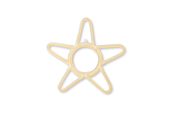 Rattan Star Wall Mirror – Boho & Space Kids Room Decor - Celestial Theme - Universe theme kids room