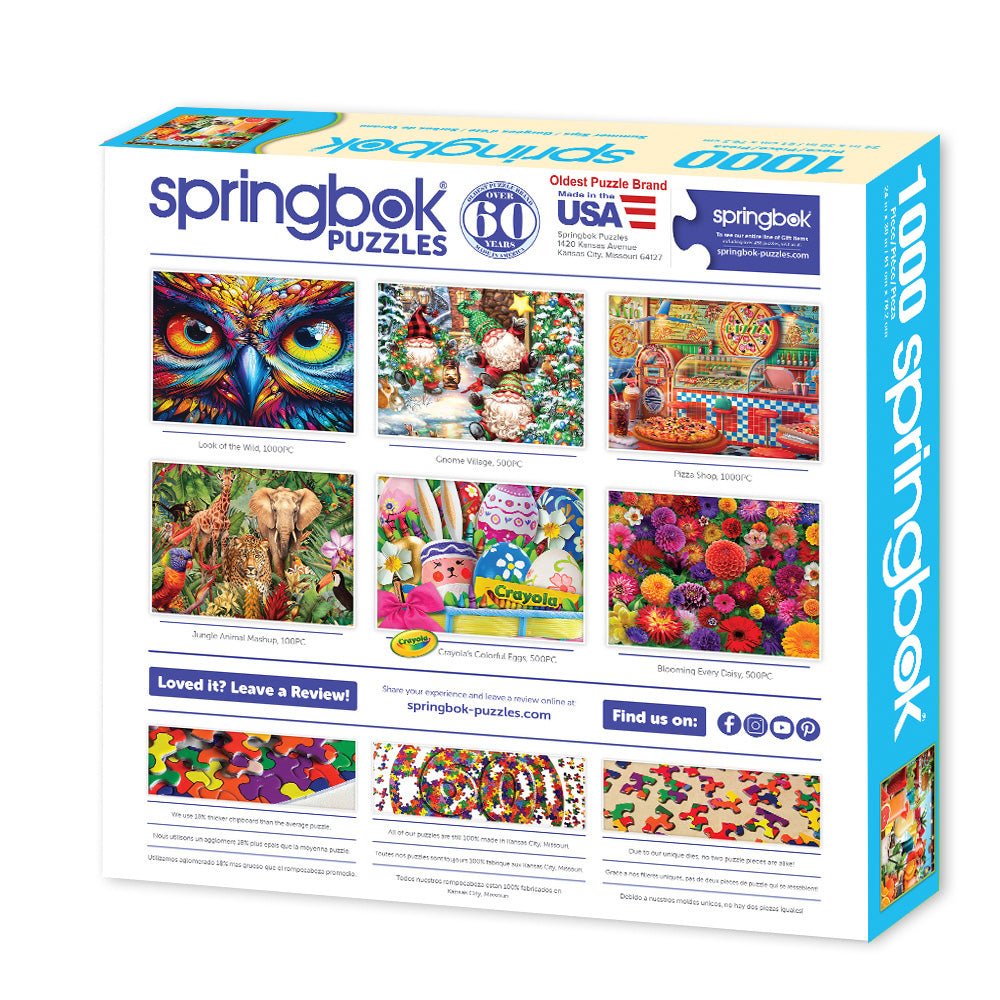 Summer Sips 1000 Piece Jigsaw Puzzle - Limited Release | Springbok Puzzles