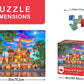 Sunset at St Basil's 1000 Piece Jigsaw Puzzle | Springbok Puzzles