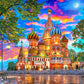 Sunset at St Basil's 1000 Piece Jigsaw Puzzle | Springbok Puzzles