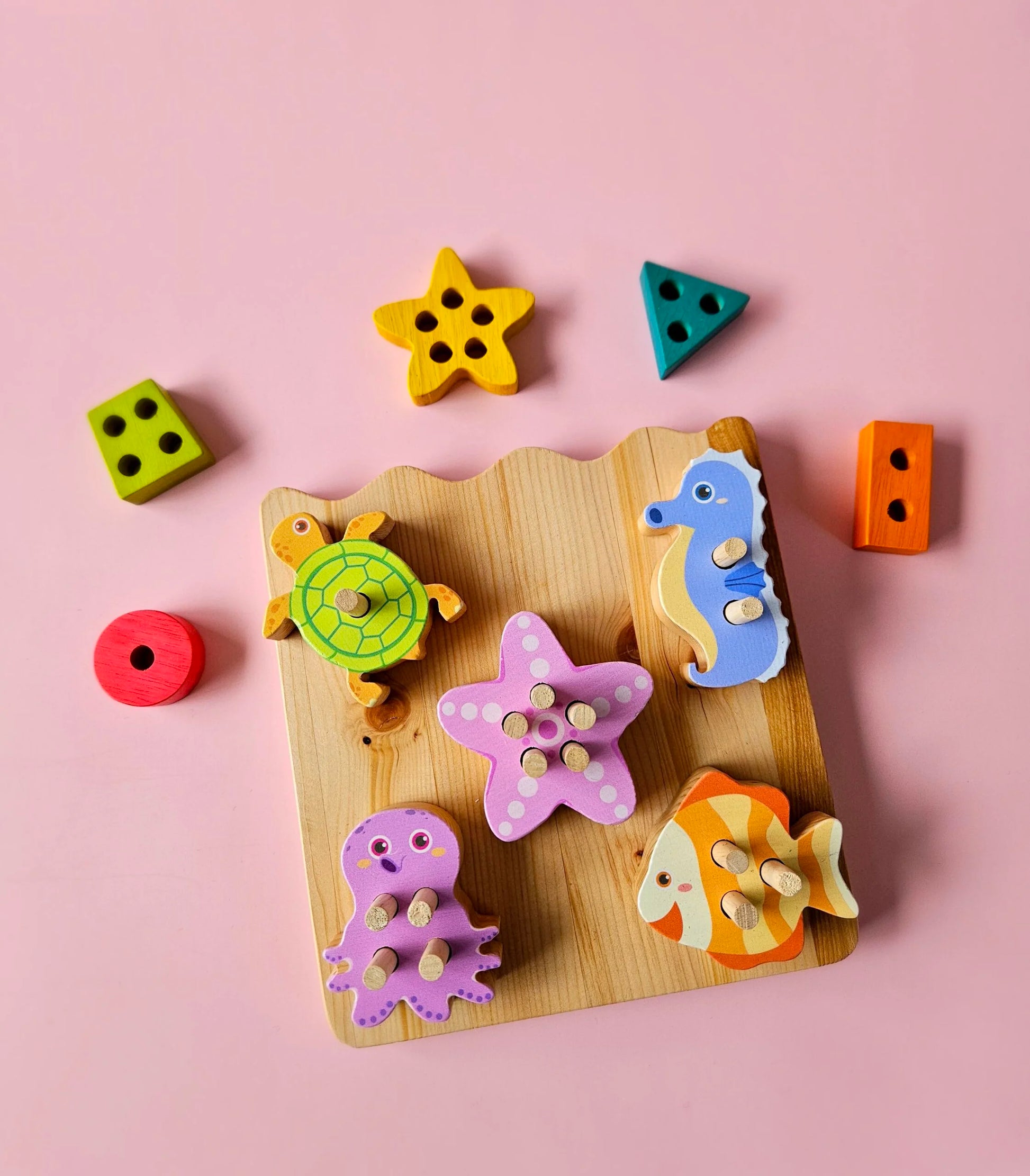 Sea Animal Shape Puzzle