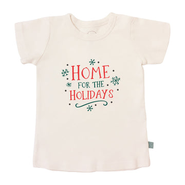 graphic tee | home for the holidays