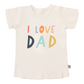 graphic tee | love dad
