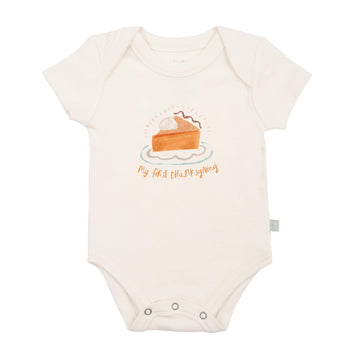 graphic bodysuit | thanksgiving pie