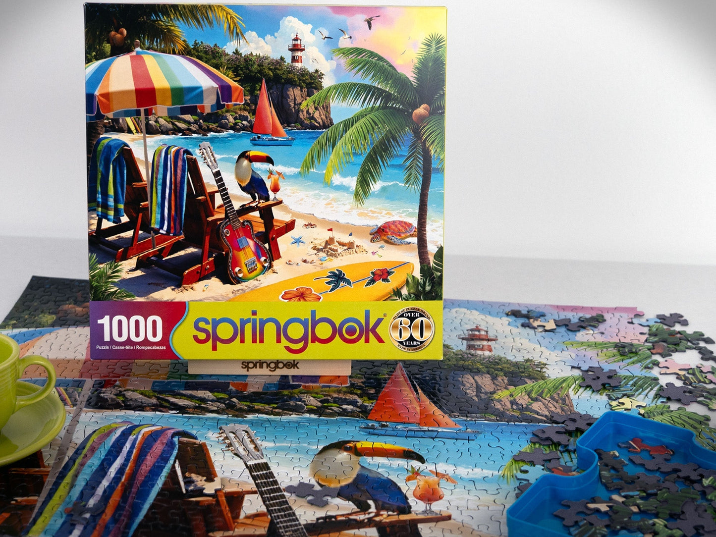 Tropical Paradise 1000 Piece Jigsaw Puzzle | Springbok Puzzles
