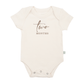 graphic bodysuit | two months milestone taupe