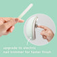 Olababy Glass Nail File for Newborn Nails (2-PK)