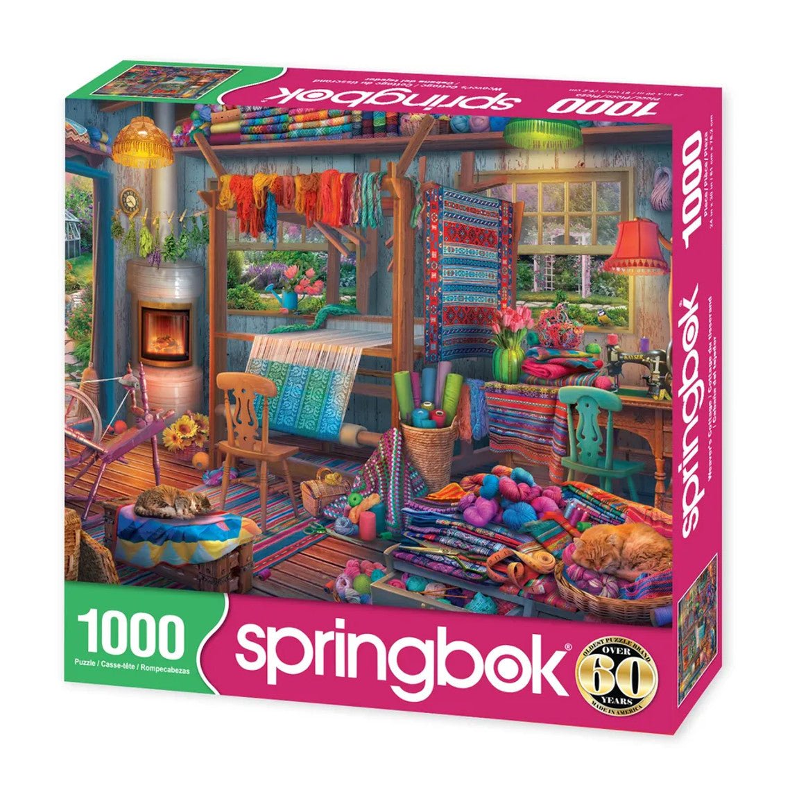 Weavers Cottage 1000 Piece Jigsaw Puzzle | Springbok Puzzles